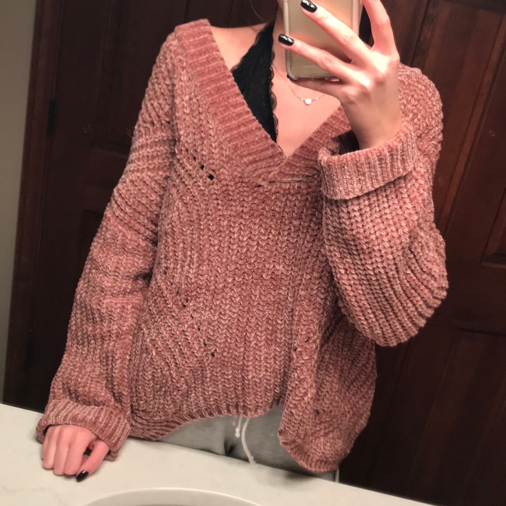 Chenille sweater from forever 21